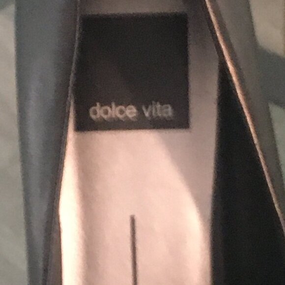 Dolce Vita SZ 6 Leather Black Pump NWT - Picture 4 of 4
